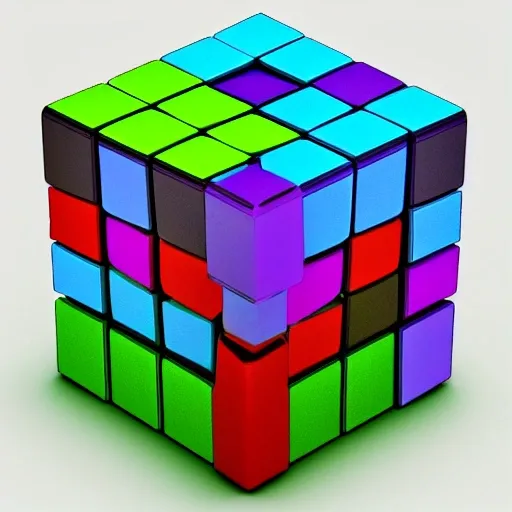 create me a cube world