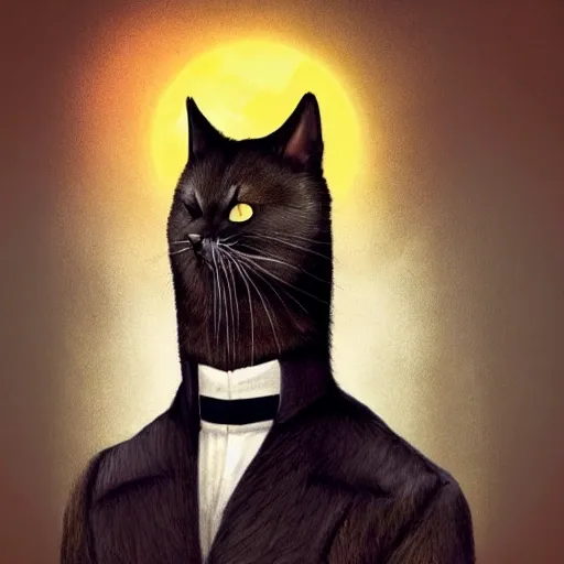 Western Batman Cat
