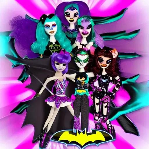 Batman Monster High Band
, 3D