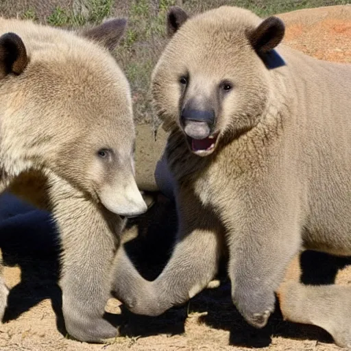 osos comiendo