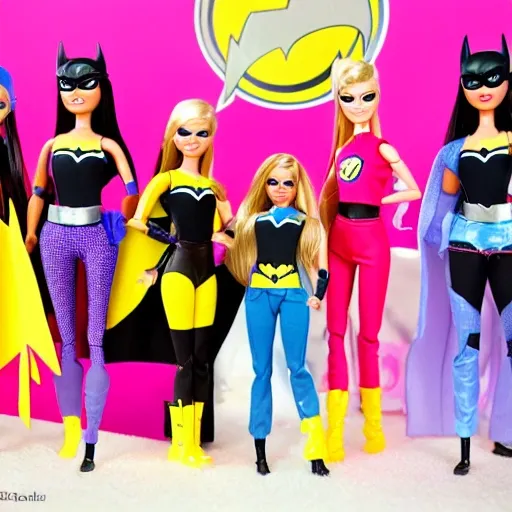 Batgirl Barbie Band