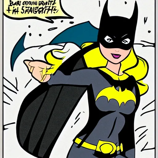 Batgirl Sharknado, Cartoon