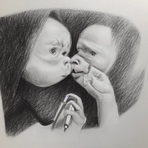 Caption This , Pencil Sketch