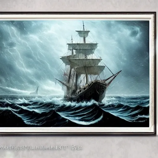 
sea / night / storm / ship

,(best quality:1.4), ((masterpiece)),((realistic)), (detailed),