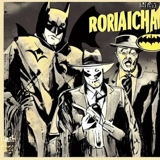 Rorschach batman band
