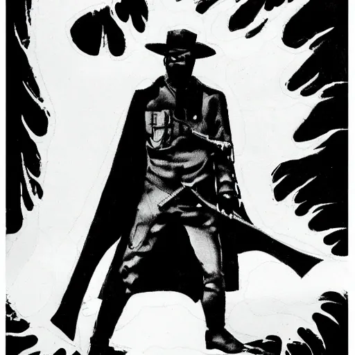 Rorschach crime fighter
