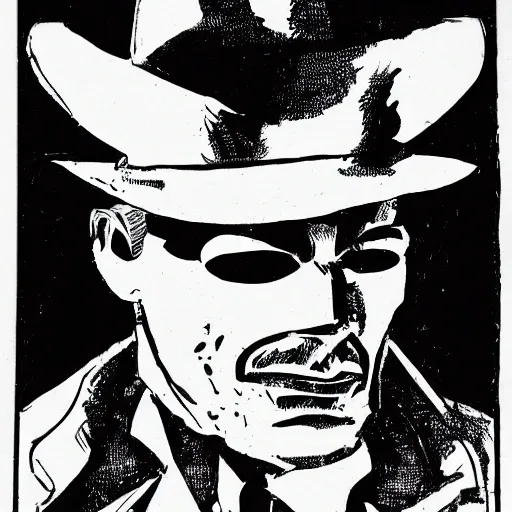 Rorschach crime fighter
