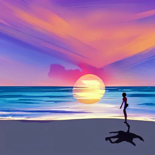 Sunsets to Draw | Drawing Ideas