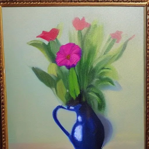 Flower , Oil Painting