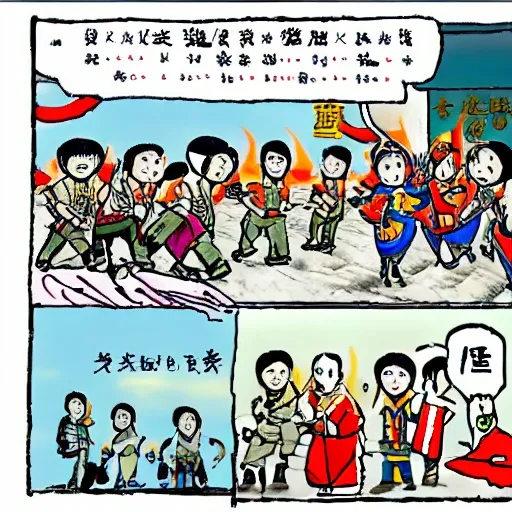 洛克王国中的火神, Cartoon