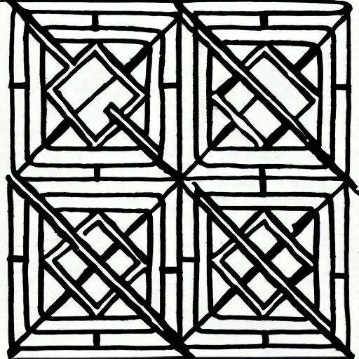 BENECREAT 9PCS Geometric Pattern Plastic Drawing Templates 12x12 Inches  Square Diamond Sector Stencil for Scrabooking Card Making, DIY Wall Floor  Decoration : Amazon.ca: Home