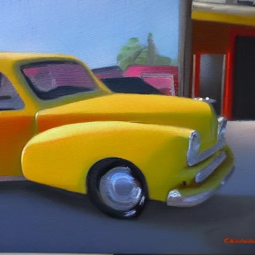 Carros
, Oil Painting