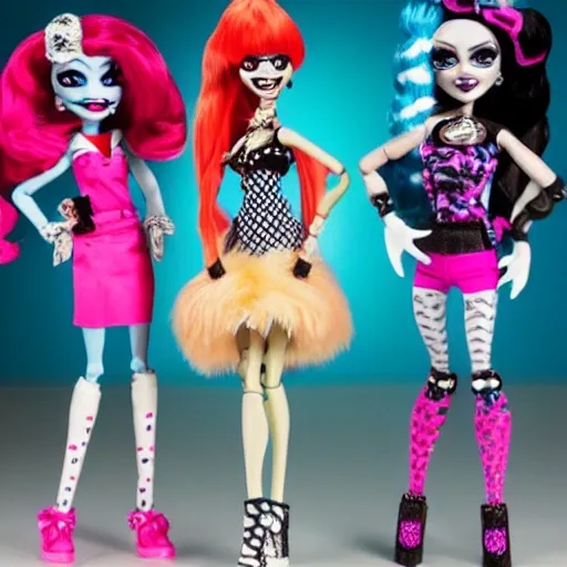 monster high dolls that look like late-night talk show hosts - Arthub.ai