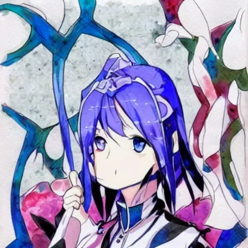 , Water Color rem rezero
tamaño 800 x 600px
