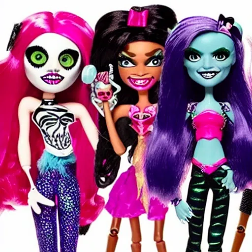 monster high dolls that look like late-night talk show hosts - Arthub.ai