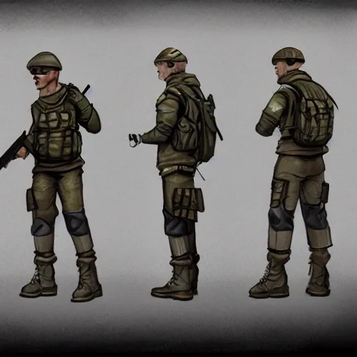 soldier concept art
