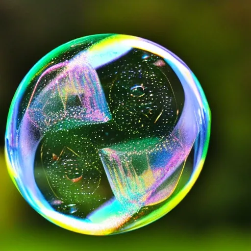 soap bubbles