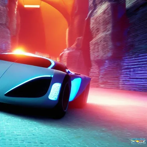 a future car run under the sea,Cool wheels,Bugatti,spaceship,Str ...