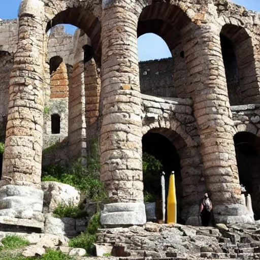 También puedes considerar una imagen que muestre la evolución de la sección a lo largo de la historia, con elementos que representen cada período, como un arco romano, un rascacielos de vidrio y acero, y un edificio contemporáneo con una sección innovadora