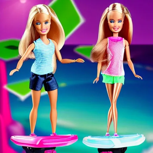 Barbie star discount light adventure hoverboard