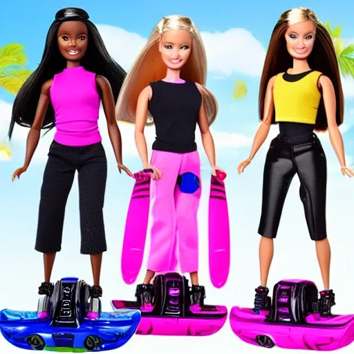 Barbie Star Light Adventure Hoverboard Team