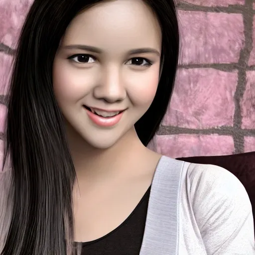 Beautiful Girl: raisa Andriana, 3D, 3D