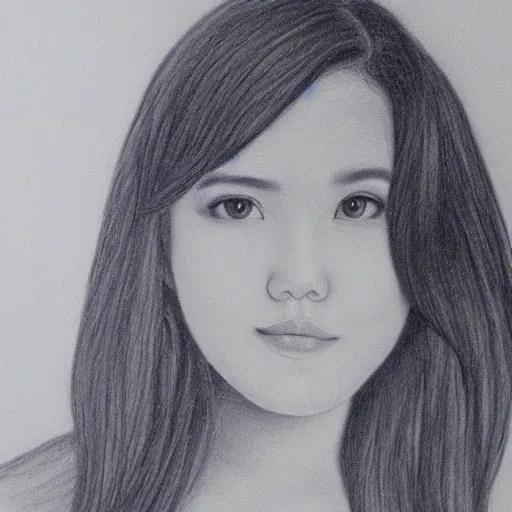 Beautiful Girl: raisa Andriana, Pencil Sketch