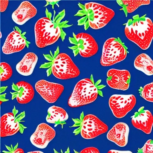 strawberries sticker 