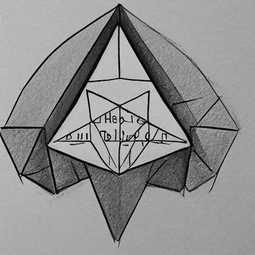 paper fortune teller sketch