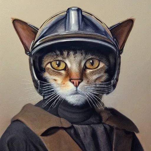 masterpiece_portrait, 
five well-drawn kittenseach with an engineer's helmet,  a female cat, simple background, realistic lighting,, best quality:1.4), ((masterpiece)),((realistic)), (detailed)