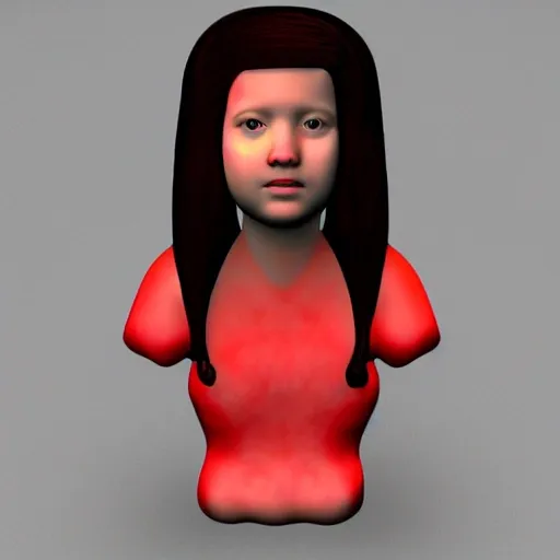 egiphtian girl  , 3D