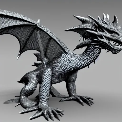 Dragon de agua, 3D