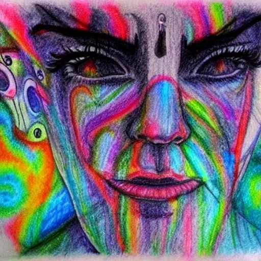 , Pencil Sketch, Trippy, Trippy, Water Color, Trippy