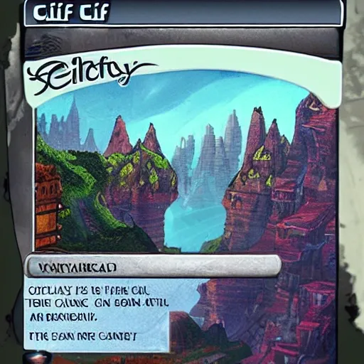 cliff city, Fantasy