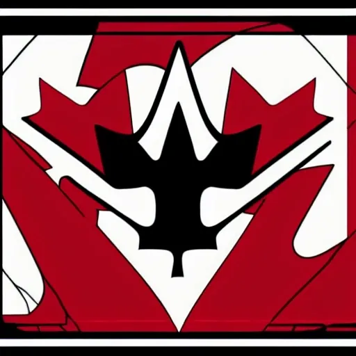 Please create a superhero named sargeant Canada with a red and white color scheme and the canada. Flag leaf. He drives a ford Raptor as his vehicle of choice