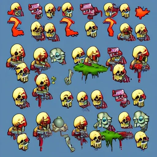 zombie
2d
game assets
