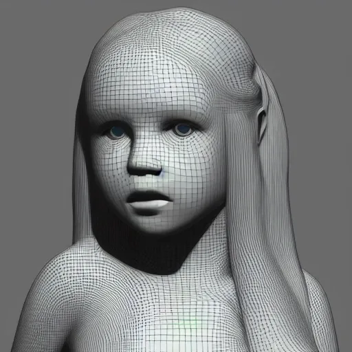 Girl, 3D