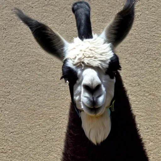 There's a little black spot on the sun today llama