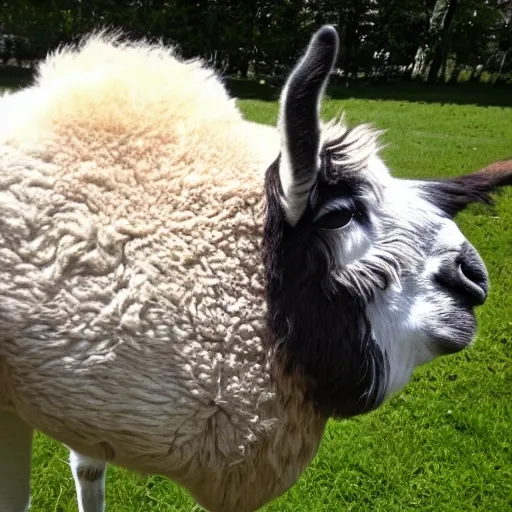 There's a little black spot on the sun today llama