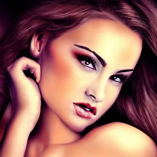 super hyper realistic portrait of a beauty readhead girl,realistic shaded, fine details