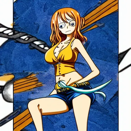 Nami de One piece.