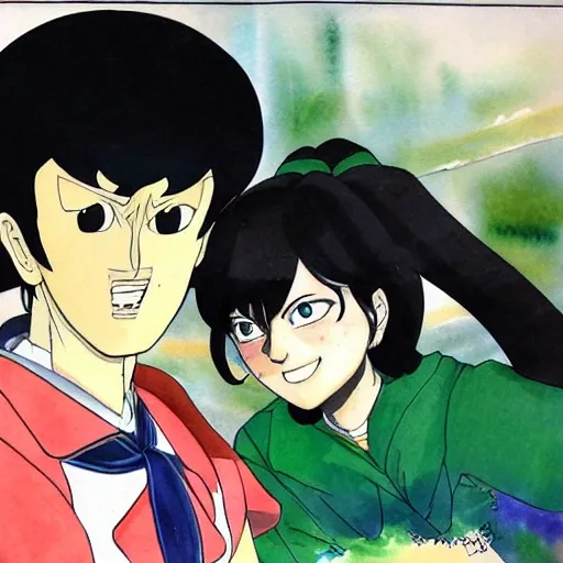 akira fudo, miki makimura , Water Color, 