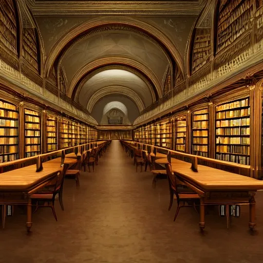 realistic classic university library, portrait full body european teen sit studying, aisle with a lot of tables, beautiful scenery, perfect picture quality, bright colors, unreal engine highly rendered, extremely detailed face and eyes, oil on canvas, trending on artstation, featured on pixiv, cinematic composition, extreme detail, metahuman creator, Size: 1920x1080