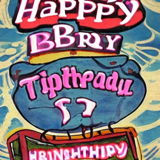 happy birthday, Trippy