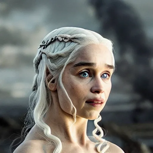 happy Daenerys Targaryen