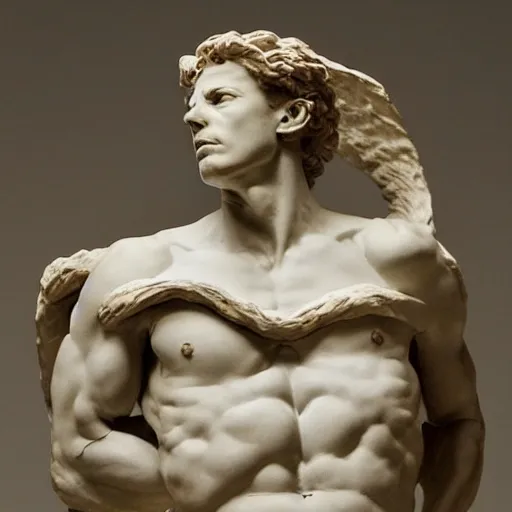 sculpture in the style of Michelangelo
