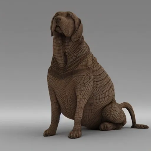 mujer en la pose del perrito
, 3D