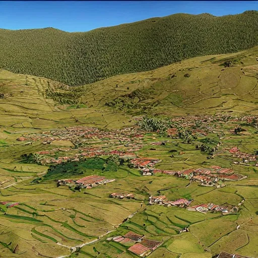 duitama, boyacá, Colombia,  3D