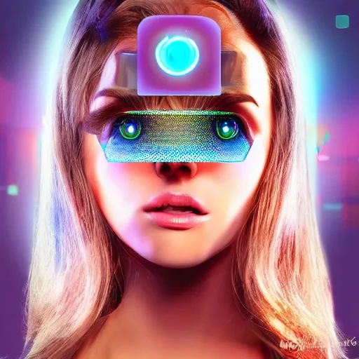 Create A Hologram Voice Assistant Beautiful Hot Female Character 