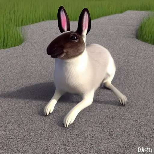 bad bunny BB Model realistic
